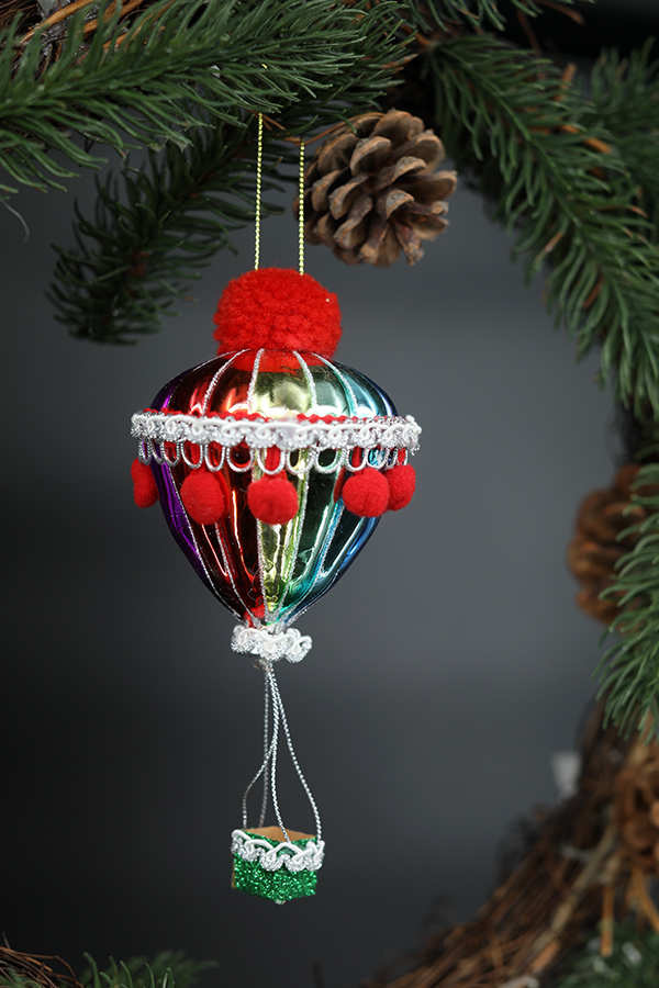 Ziemassvētku dekors gaisa balons