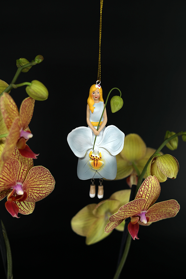 dekors Orhideja